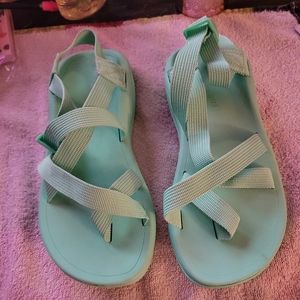 Madden Girl Sandals sz 7 Mint Green